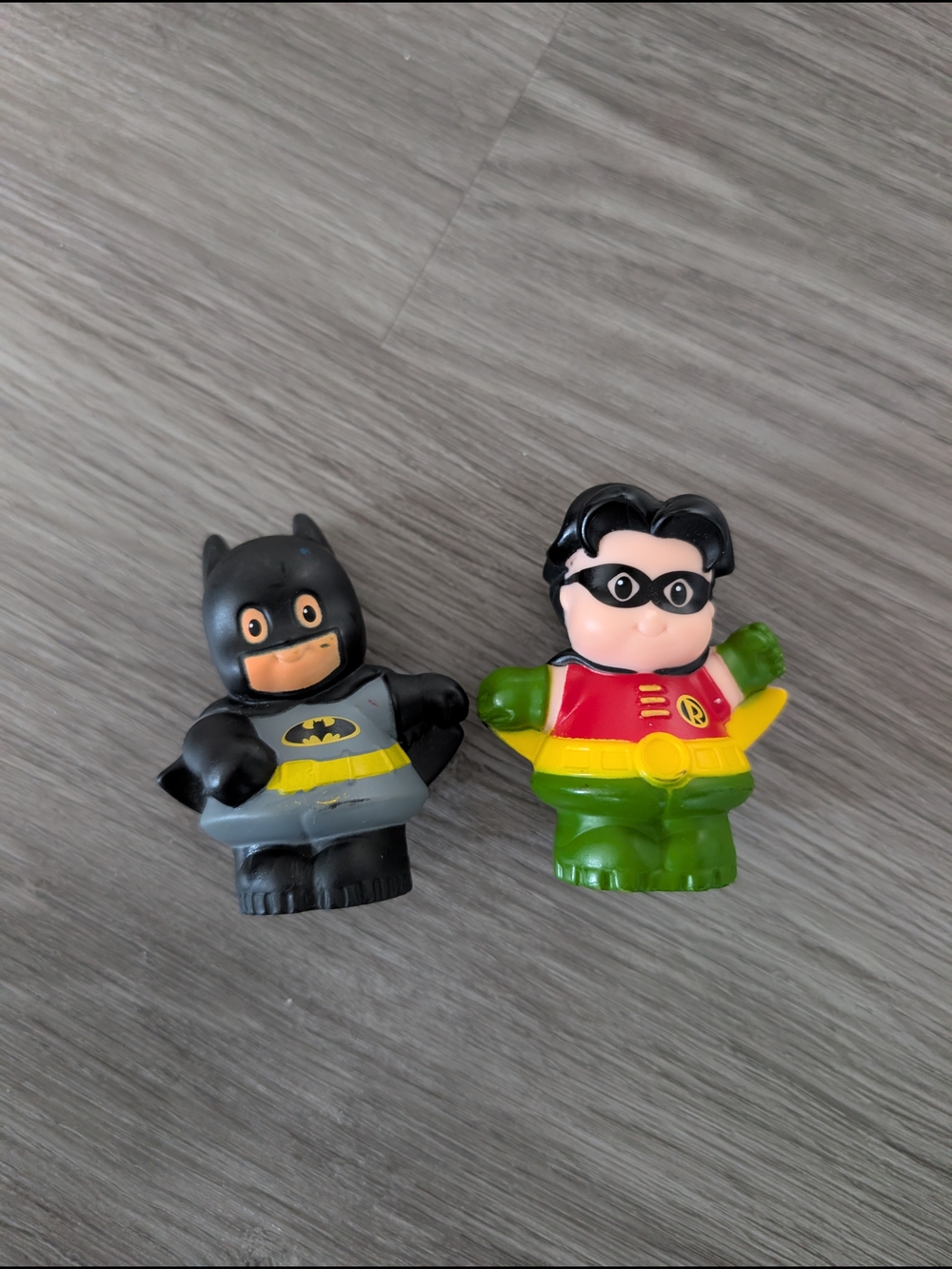 Batman and Robin Kids Toy Figures - 2011/2012 - Little People
